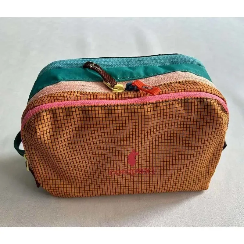 Toilet bag, dopamine makeup bag, portable storage bag, outdoor sports bag, multifunctional bag