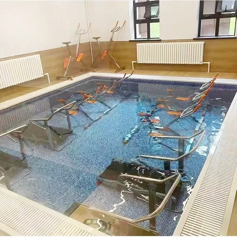 

Water Crown High-intensity underwater treadmill or bicycle or trampoline for swimming pool exercise tools and accessories