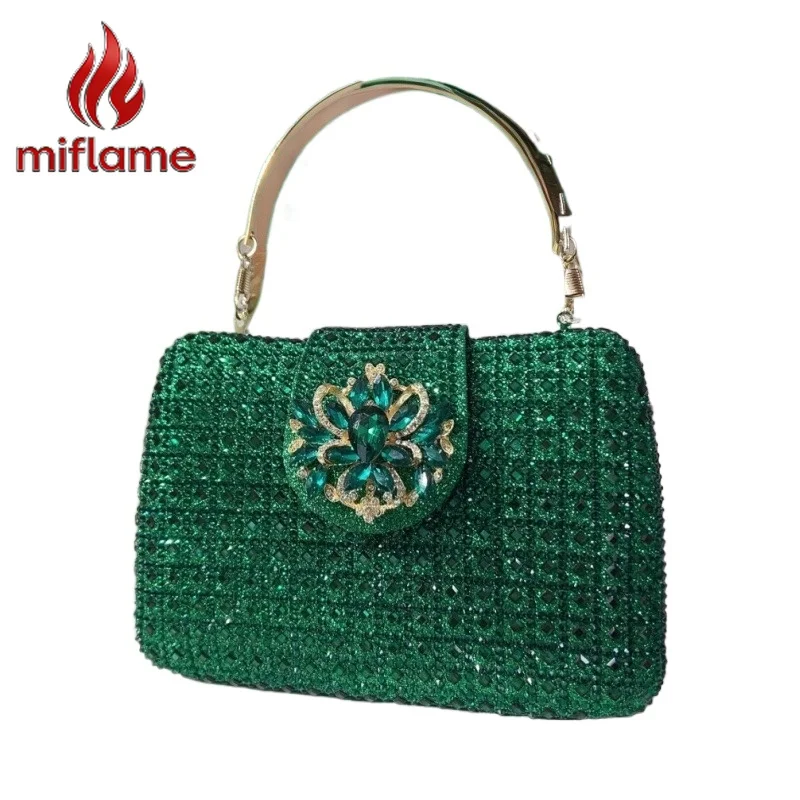 

Women's Luxury Rhinestone Crystal Sparkly Evening Bag Clutch Purse Party Wedding Banquet Cocktail Prom Handbag