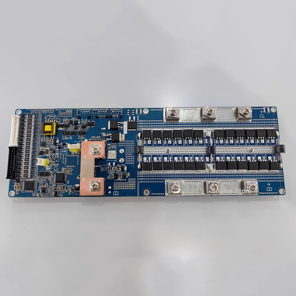 Seplos New Smart BMS Support Board Bluetooth Li-ion LiFePo4 CAN RS485 Communicate to Inverter 48V 13S 14S 15 16S 100A 150A 200A