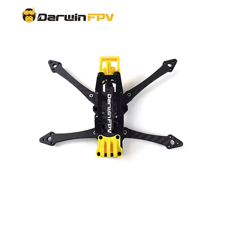 

DarwinFPV FPV 4-дюймовые микро DC длинные складные рамки для DJI O3/аналоговый VTX костюм для 1504 бесщеточных двигателей
