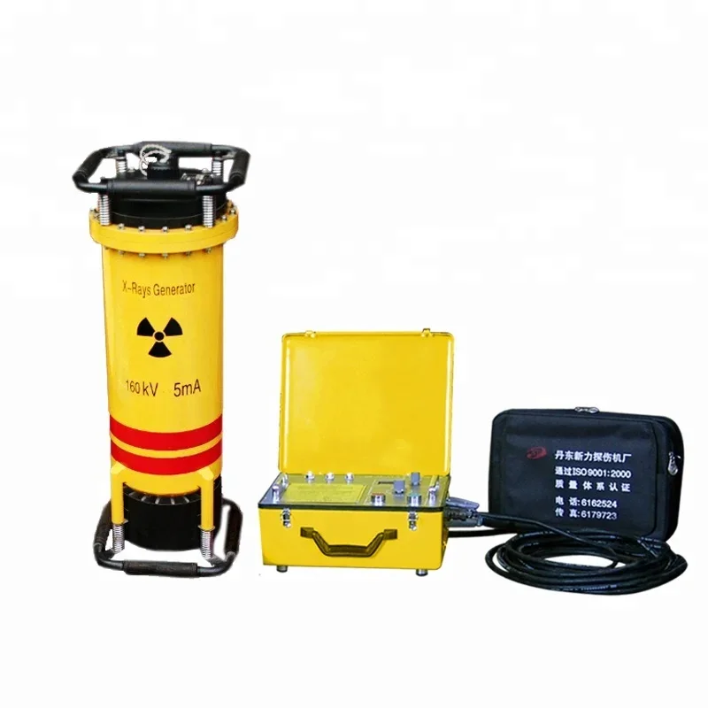 Portable non-destructive testing X-ray flaw detector used for mechanical, chemical, and pipeline testing