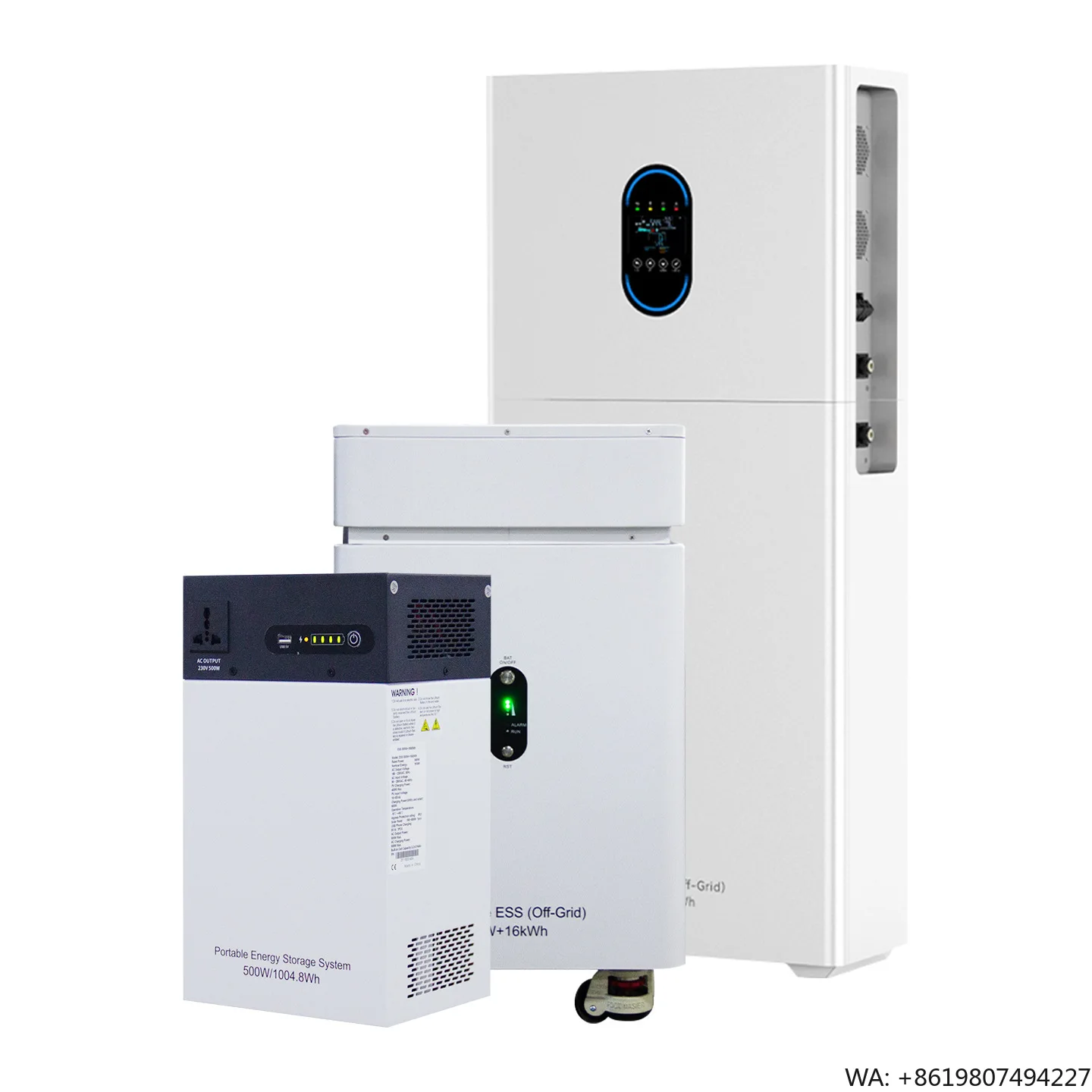 10KWH 20KWH Energy Storage Cabinet Hybrid Inverter Stackable Lithium Battery Off Grid Solar System Solar Panel