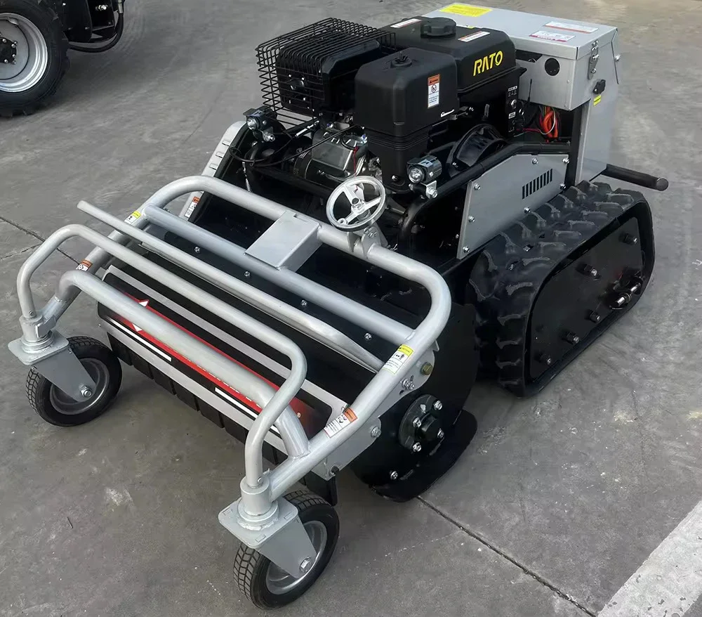 -For Factory Direct CE EPA Electric Remote Control Grass Cutter Machine Free Adjustable Height  Lawn Mower Robot*