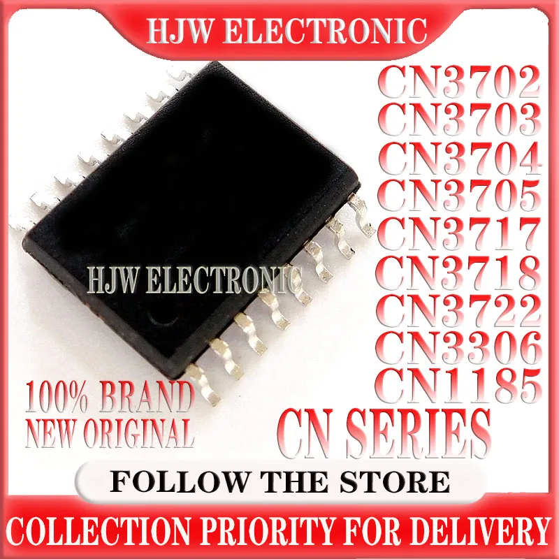 (5piece)100% New CN3702 CN3703 CN3704 CN3705 CN3717 CN3718 CN3722 CN1185 CN3306 sop-16 Chipset