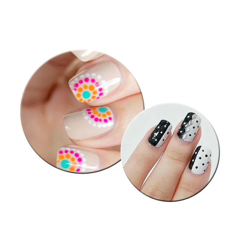 5個のクレヨンワックスプリントペンペンシル自己接着ラインストーンジェムドリルピッカーチップツールディサロンネイルアート