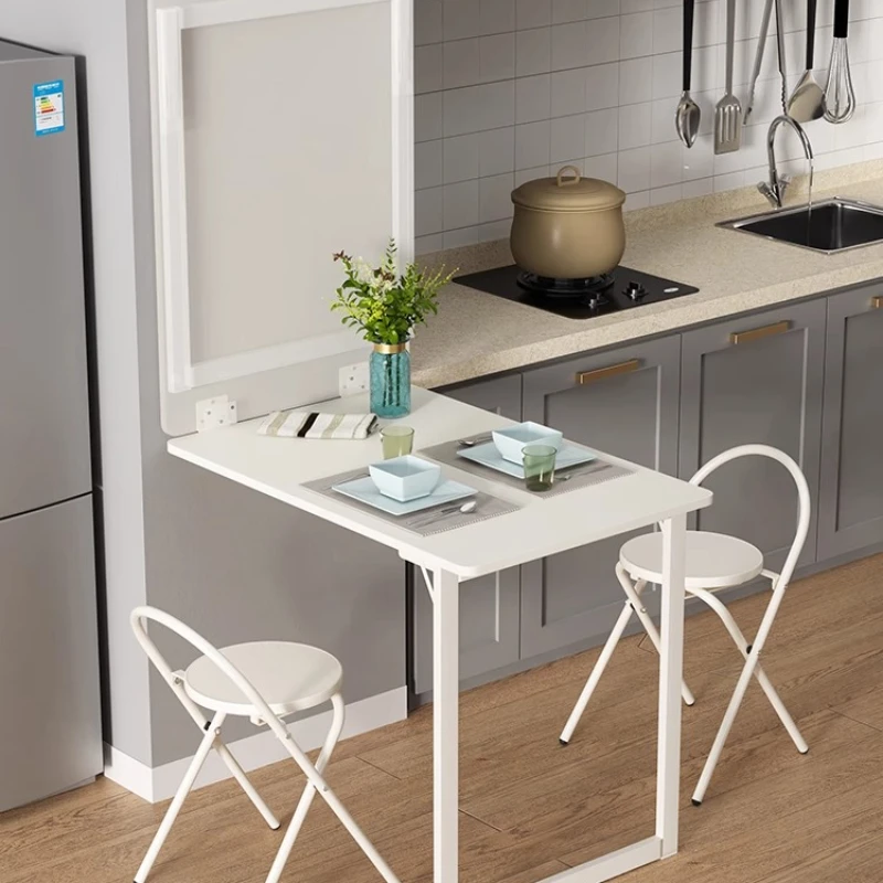 

Folding table Wall-mounted dining table Small apartment Multifunctional dining table Invisible