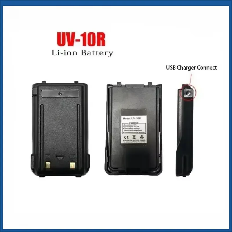 New BF-UV10R 7.4V 5800mAh High Quality Battery for Baofeng BF-UV10R Walkie Talkie Battery