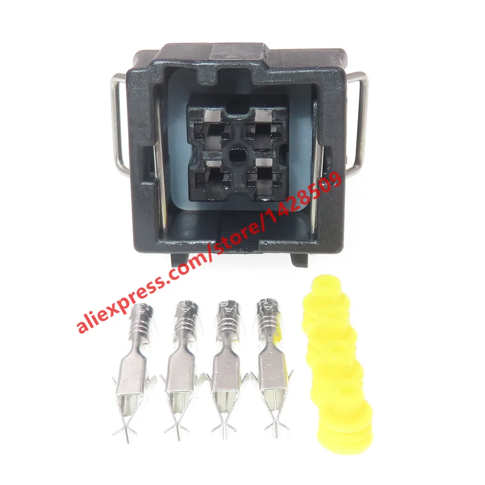 1 Set 4 Pin 3.5 Series Car Modified Pressure Switch Wiring Terminal Socket Auto Modification Connector