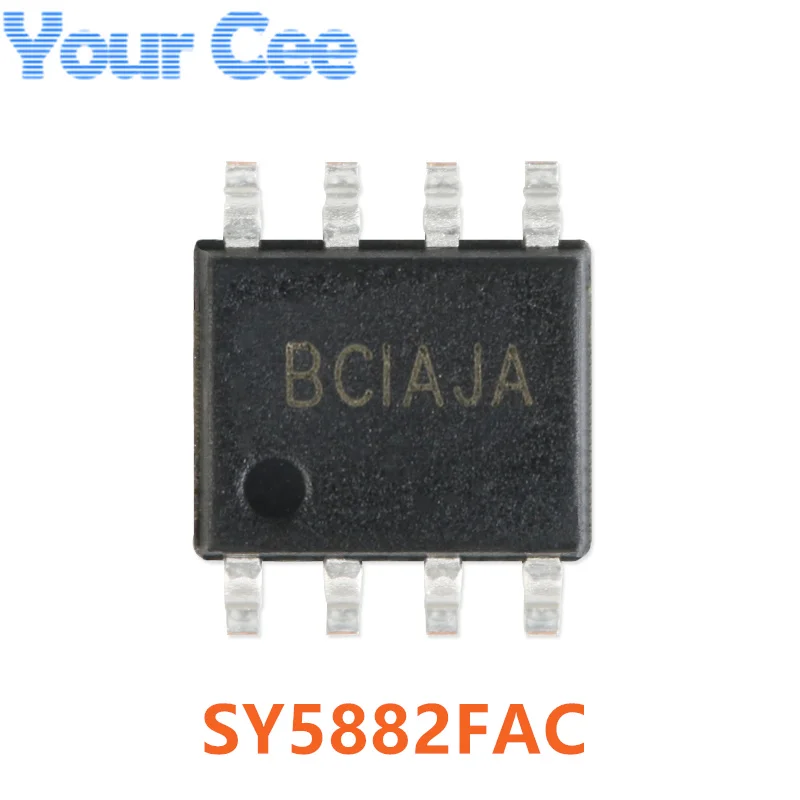 5Pcs SY8205 SY8205FCC AHH SY5882 SY5882FAC BCI SY50282 SY50282FAC ASZ SY5018 SY5018BFAC BEV Regulator Chip SY8088AAC SY8089AAAC