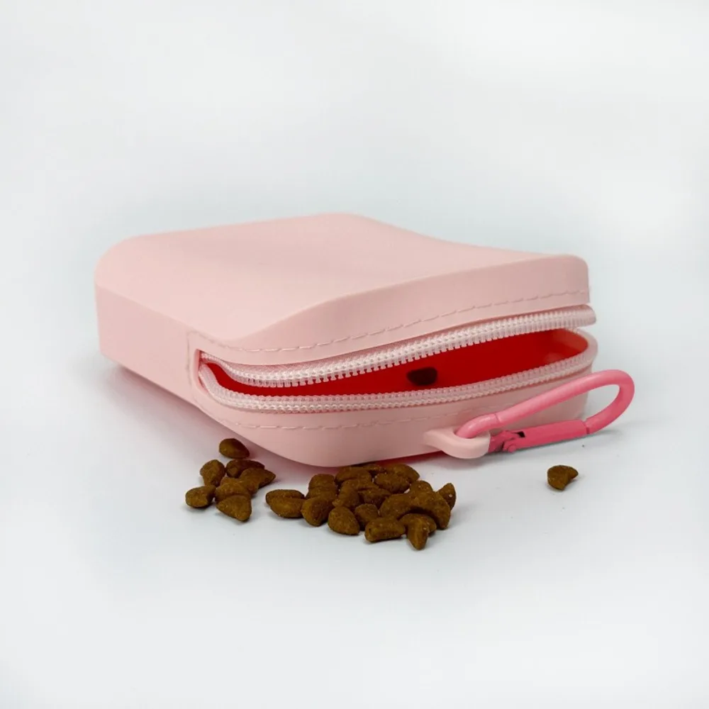 New Multifunction Rectangular Wallet Space Saving Waterproof Carrying Handbags Silicone Snack Bag Women