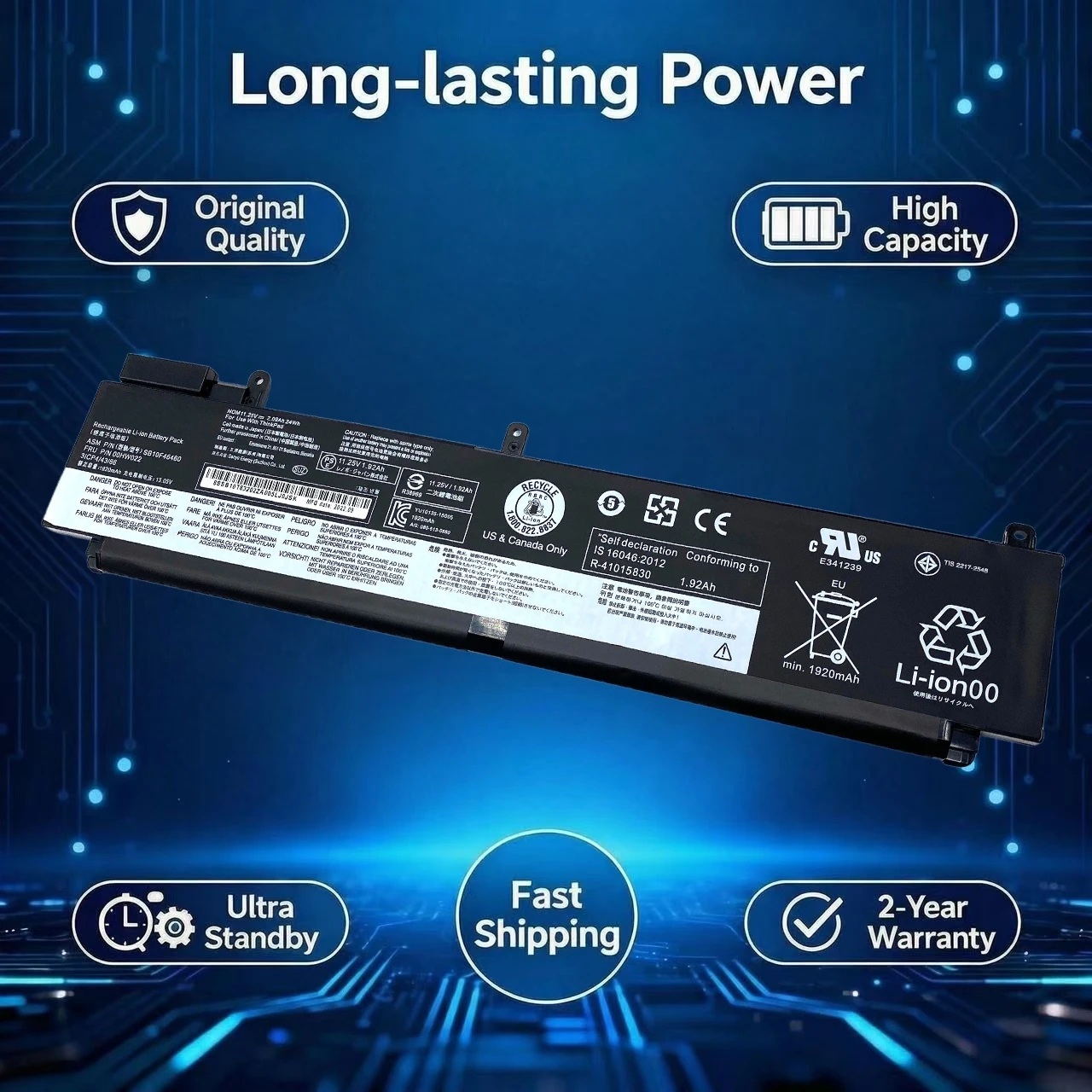 New Original 00HW022 SB10F46460 Laptop Battery For Lenovo ThinkPad T460s T470s 00HW023 SB10F46461 SB10F46474 00HW036 SB10F46475