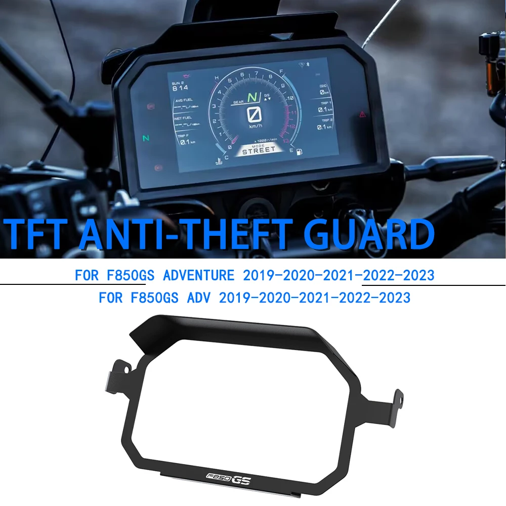 

Moto F 850 GS ADV Meter Frame Cover TFT Theft Protection Screen Protector Instrument Guard For BMW F850GS Adventure 2019- 2023