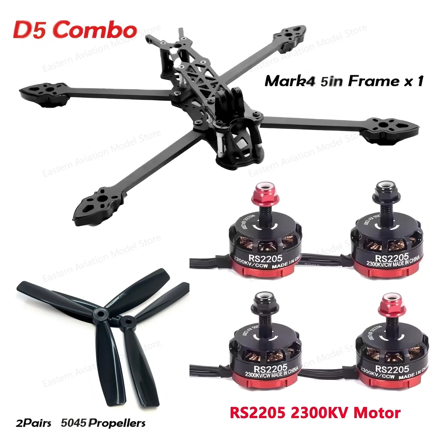 RS2205 2300KV CW CCW Brushless Motor for Mark 4 5inch for 6045 5045 4045  propeller FPV RC QAV250 X210 Racing Drone Multicopter