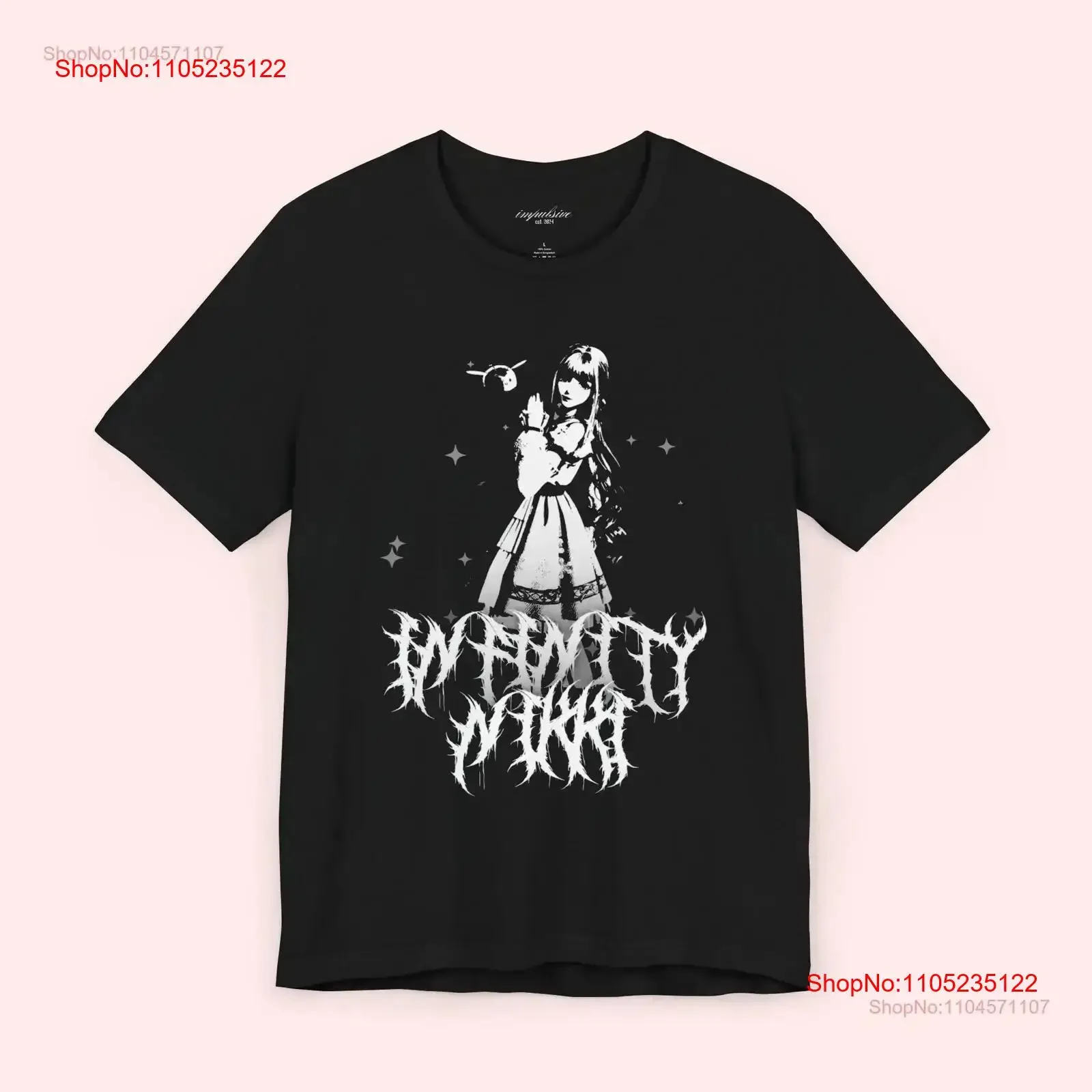 Metal Nikki T Shirt vintage Washed fashion Casual Unisex graphic Comfortable Top For Everyday Wear designer clothes Stretched