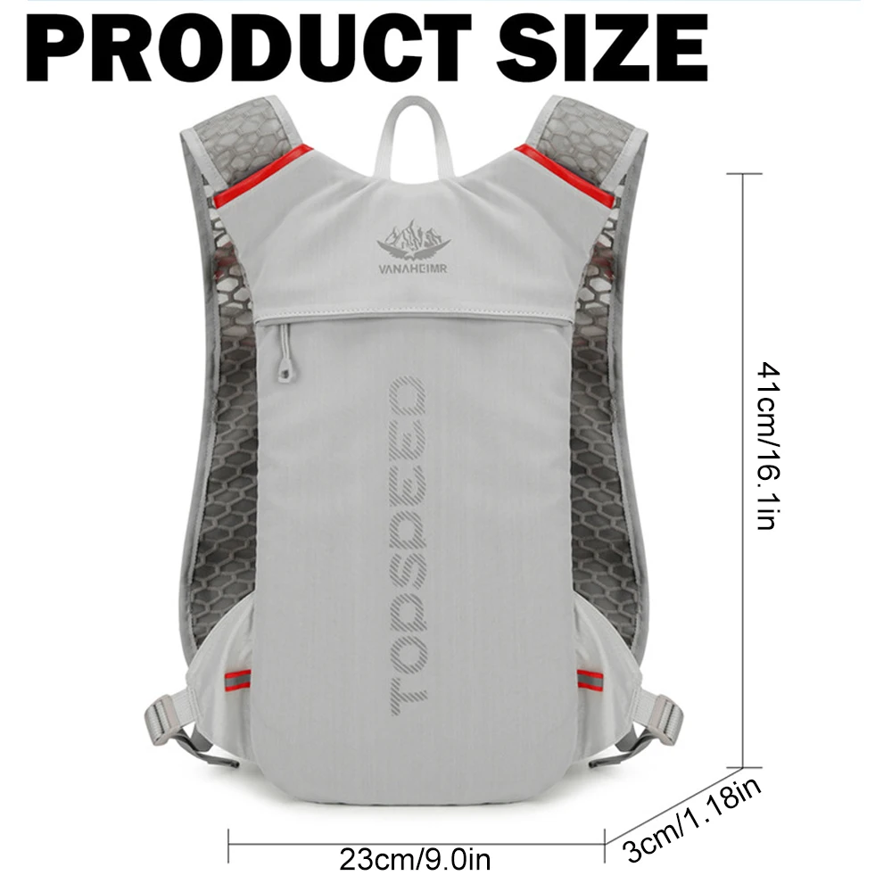 1PCS Running Hydration Vest Pack with 2L - Backpack Great for Outdoor Sports of Running Hiking Camping Cycling Skiing