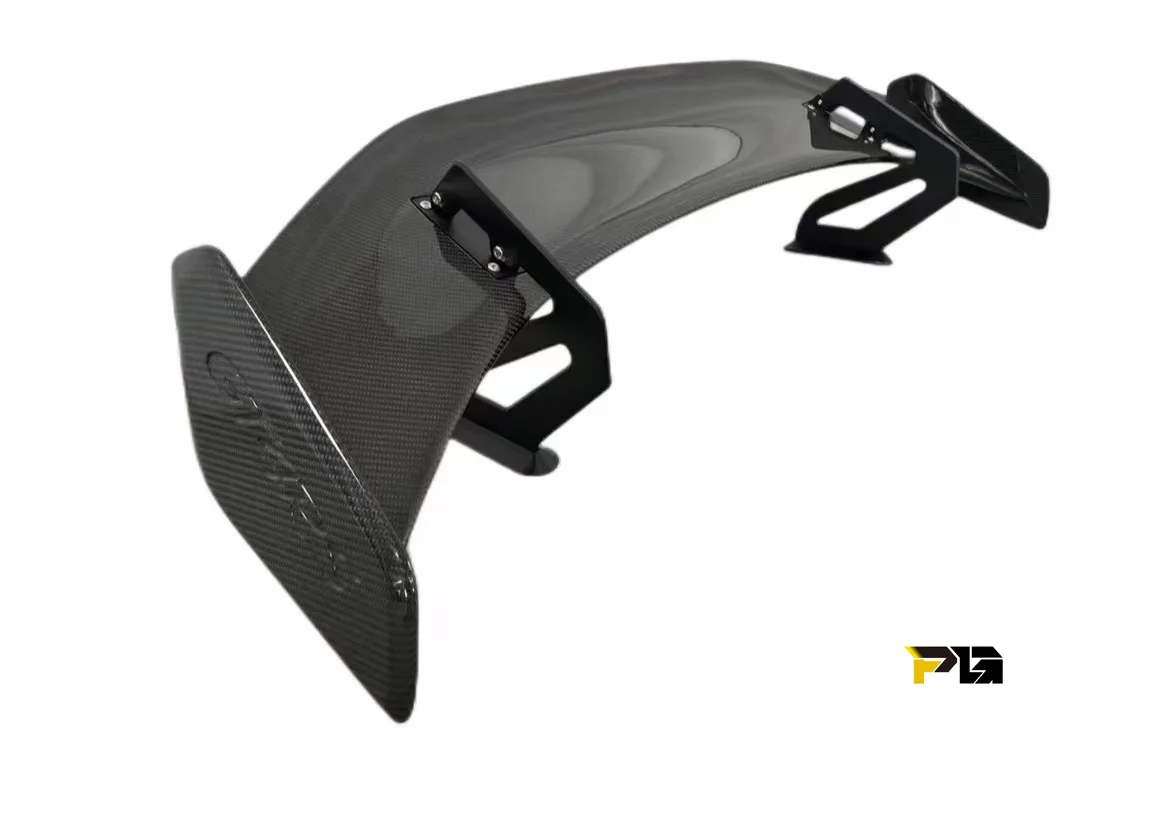 PG For porsche 718 981 modified GT4RS rear wing with wet carbon fiber