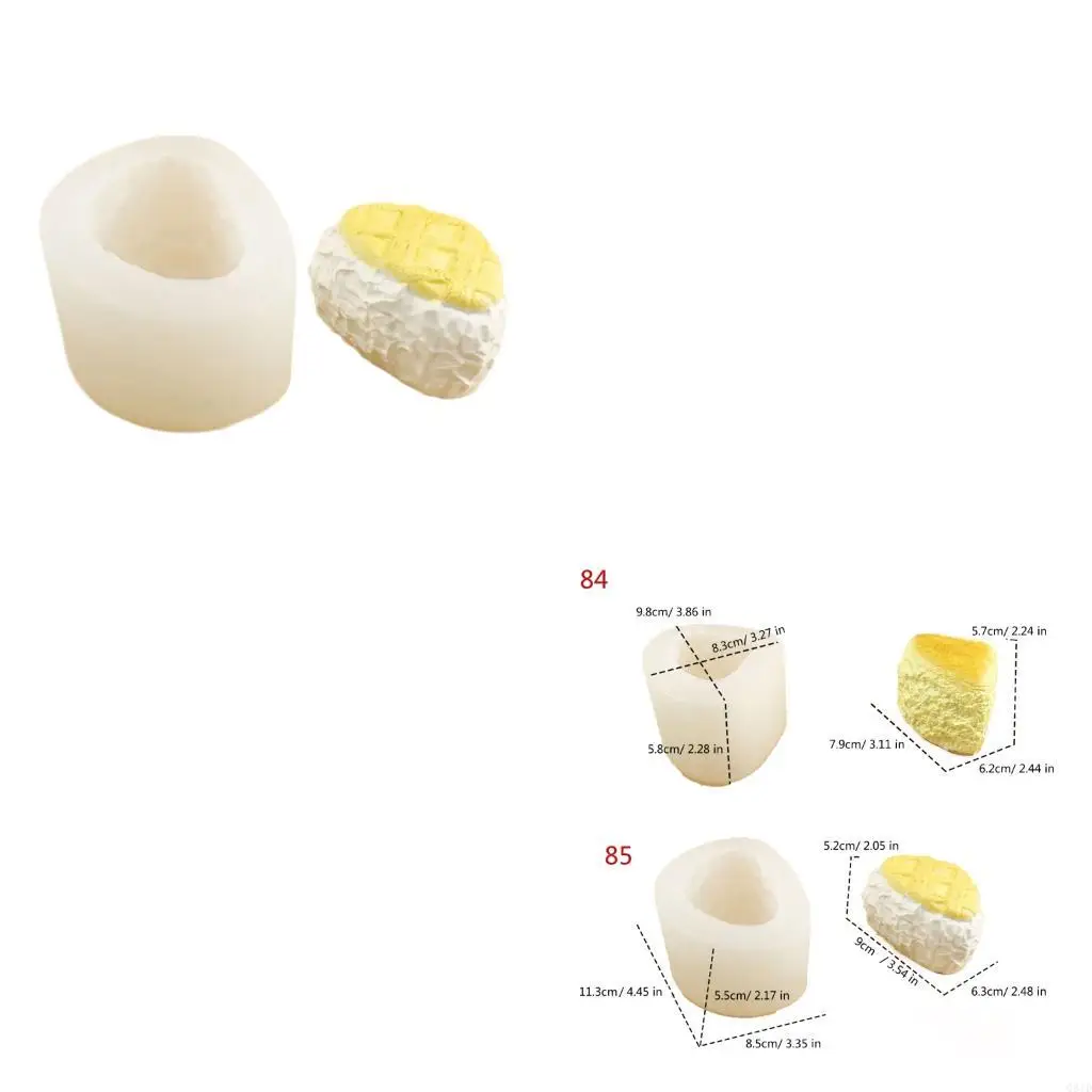 

Triangular Snowflakes Pattern Baking Mould Dishwasher Safe Flexible Silicone Crafting Supplies