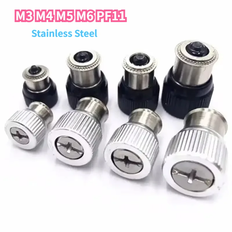 M3 M4 M5 M6 PF11 Stainless Steel Riveted Loose Spring Screw Sheet Metal Pressure Plate Screws New Product