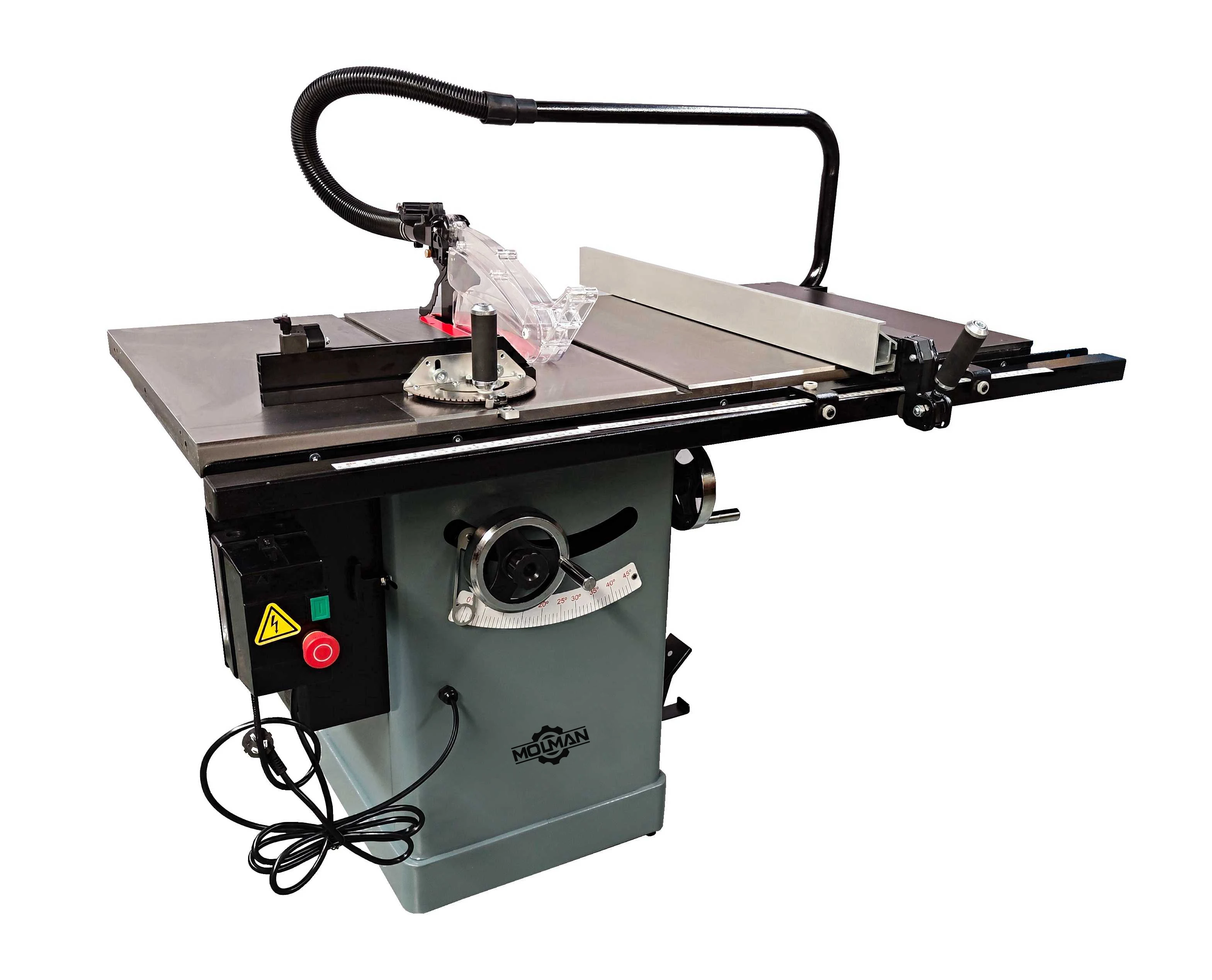 

10-дюймовый промышленный резак для деревянных панелей, циркулярная раздвижная настольная пила для деревообработки