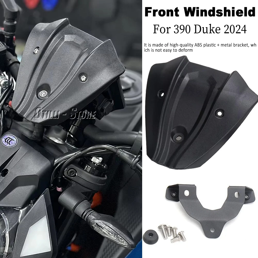 

New Motorcycle Accessories Windshield Windscreen Front Wind Deflector Guard For 390 Duke 390Duke 390 DUKE duke 2024