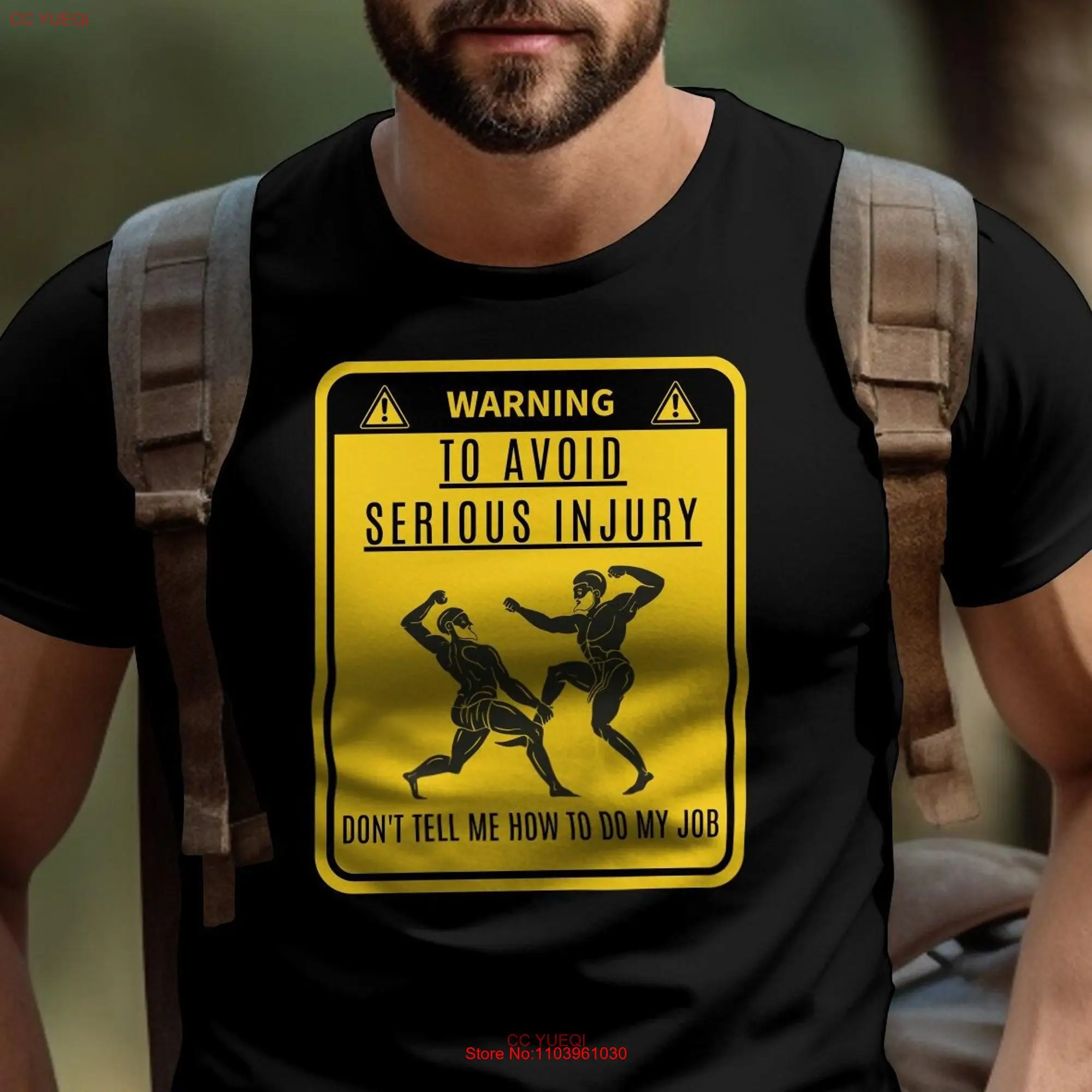 _ Футболка, чтобы избежать серьезных травм, не скажите мне, как сделать мою работу, саркастический офисный работник, смешной механик