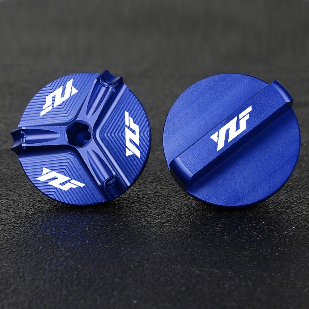 

For Yamaha YZFR1 YZFR3 YZFR6 YZFR7 YZFR15 YZFR25 YZFR125 YZF R1 R3 R6 R7 R15 Motorcycle Engine Oil Filter Cup Plug Cover Screw