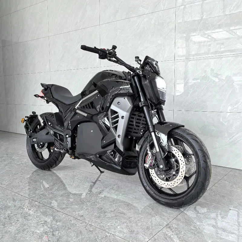New 3000W Electric Motorcycle Sportbikes High Performance 90km/h Cruise Range 80km