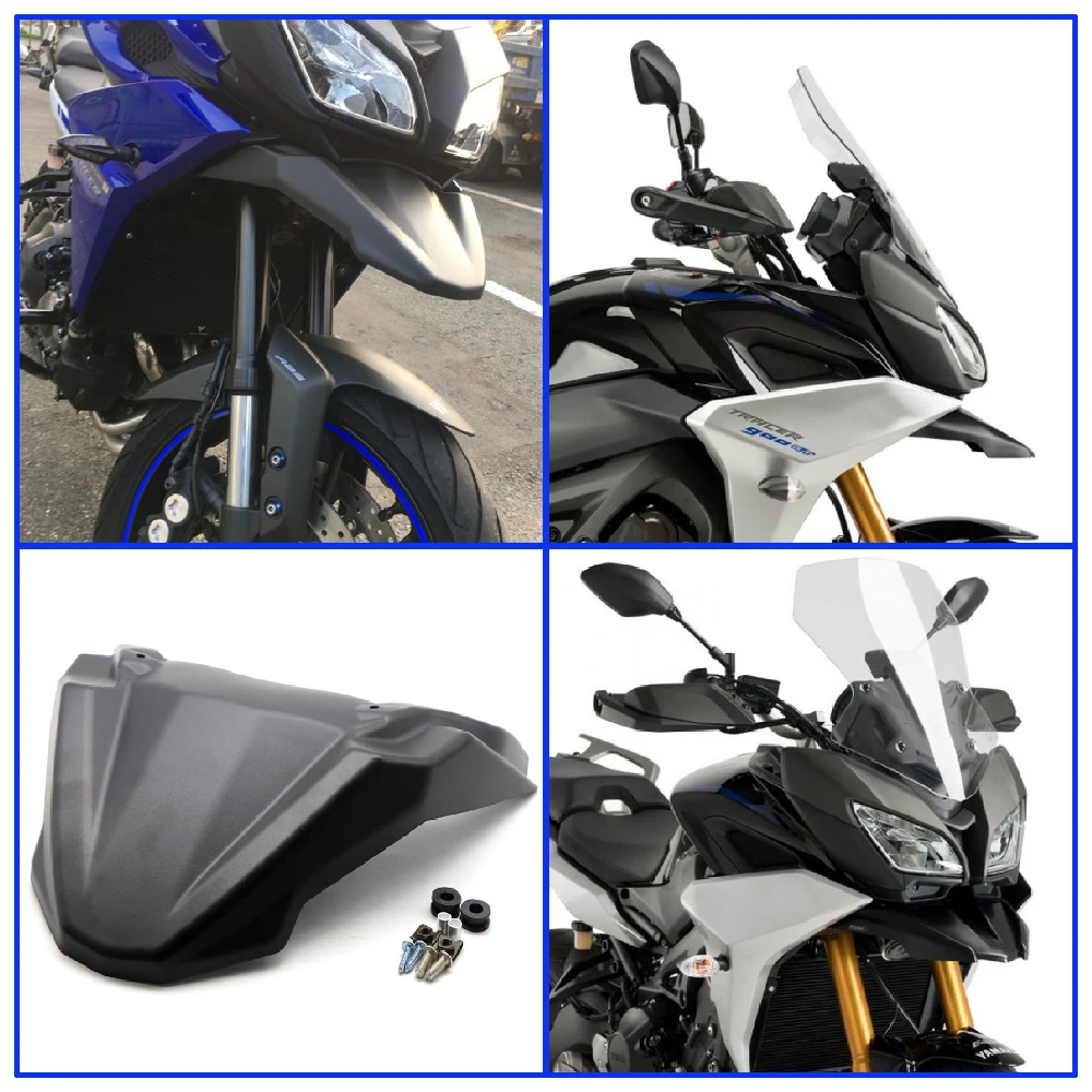 Fits for Yamaha MT09 TRACER 900 900GT ABS 2018 2019 2020 Motorcycle Front Beak Nose Extension Cover Spoilers Hugger Plate