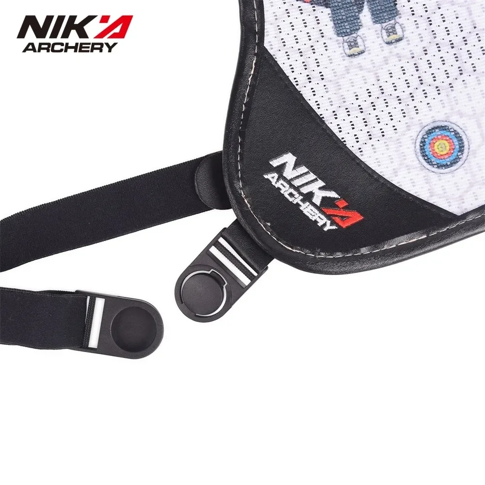 1pc Nika Archery Guard Breathable Mesh Adjustable Chest Protector Archery Protective Gear shooting Accessories
