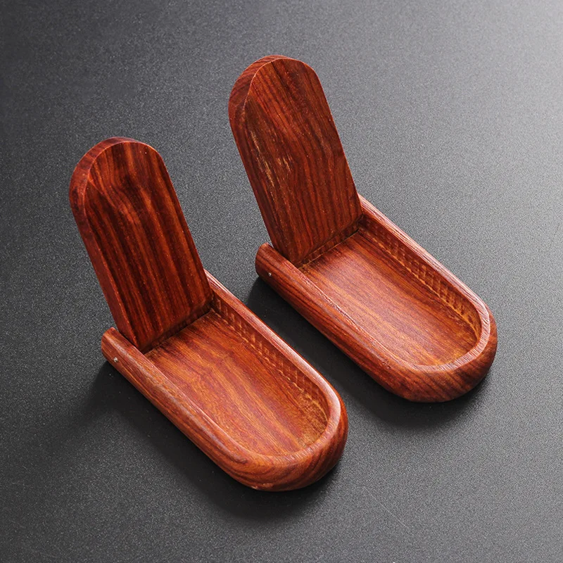 Solid wood folding pipe holder portable rosewood pipe holder Vintage Pipe Display Stand Smoking accessories Gifts