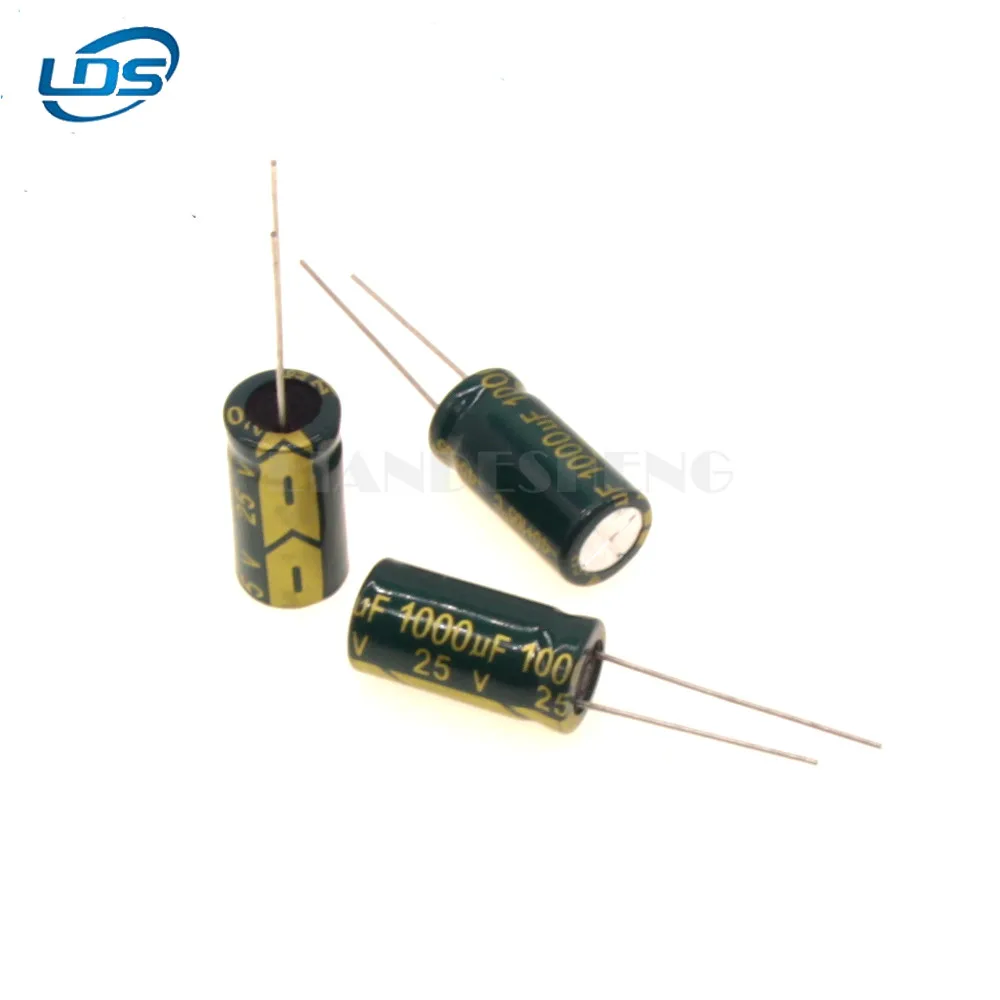 10V 16V 25V 35V 50V 400V High Frequency Low ESR Aluminum Capacitor 100UF 220UF 330UF 470UF 680UF 1000UF 1500UF 2200UF 3300UF