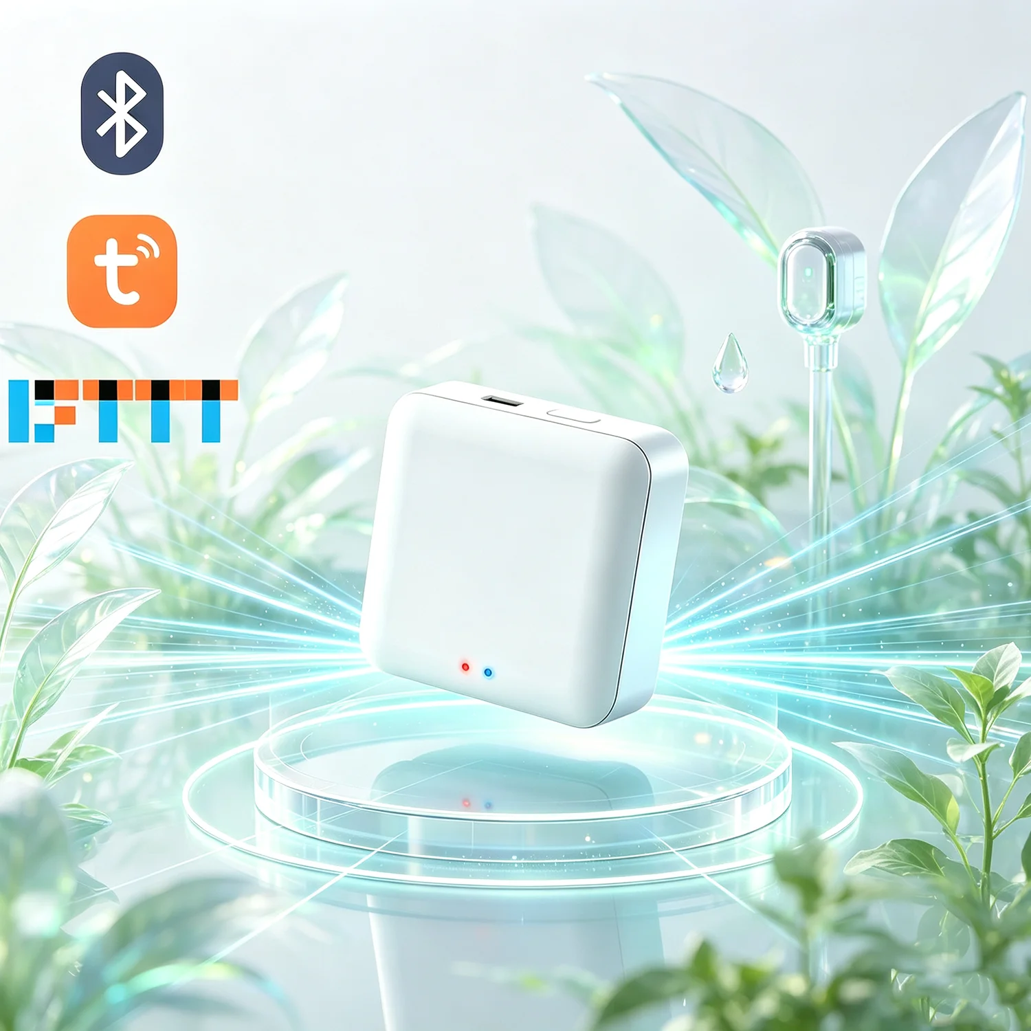 Tuya ZigBee Multi-mode Gateway Hub Smart Home WiFi Bridge Bluetooth Mesh Smart Life Remote Control Works With Alexa Google Alice