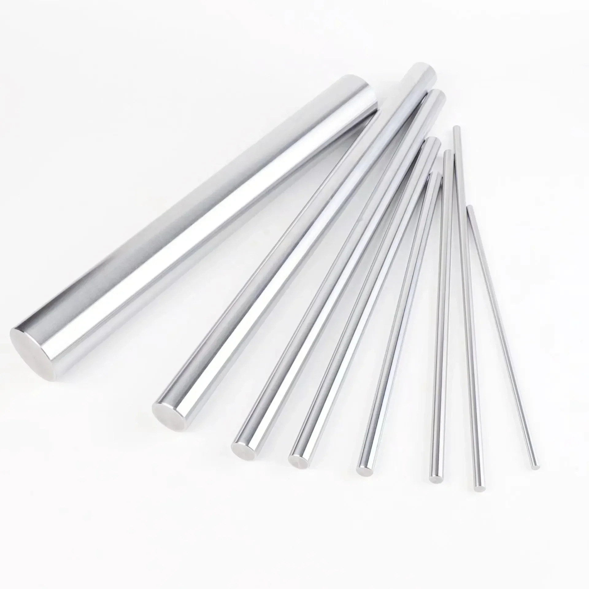 1Pcs Chrome Plated Smooth Rods Round Bar Optical Axis OD 4/5/6/8/10/12/13/14/15/16/17/18/20 Linear Shaft For CNC 3D Printer Part