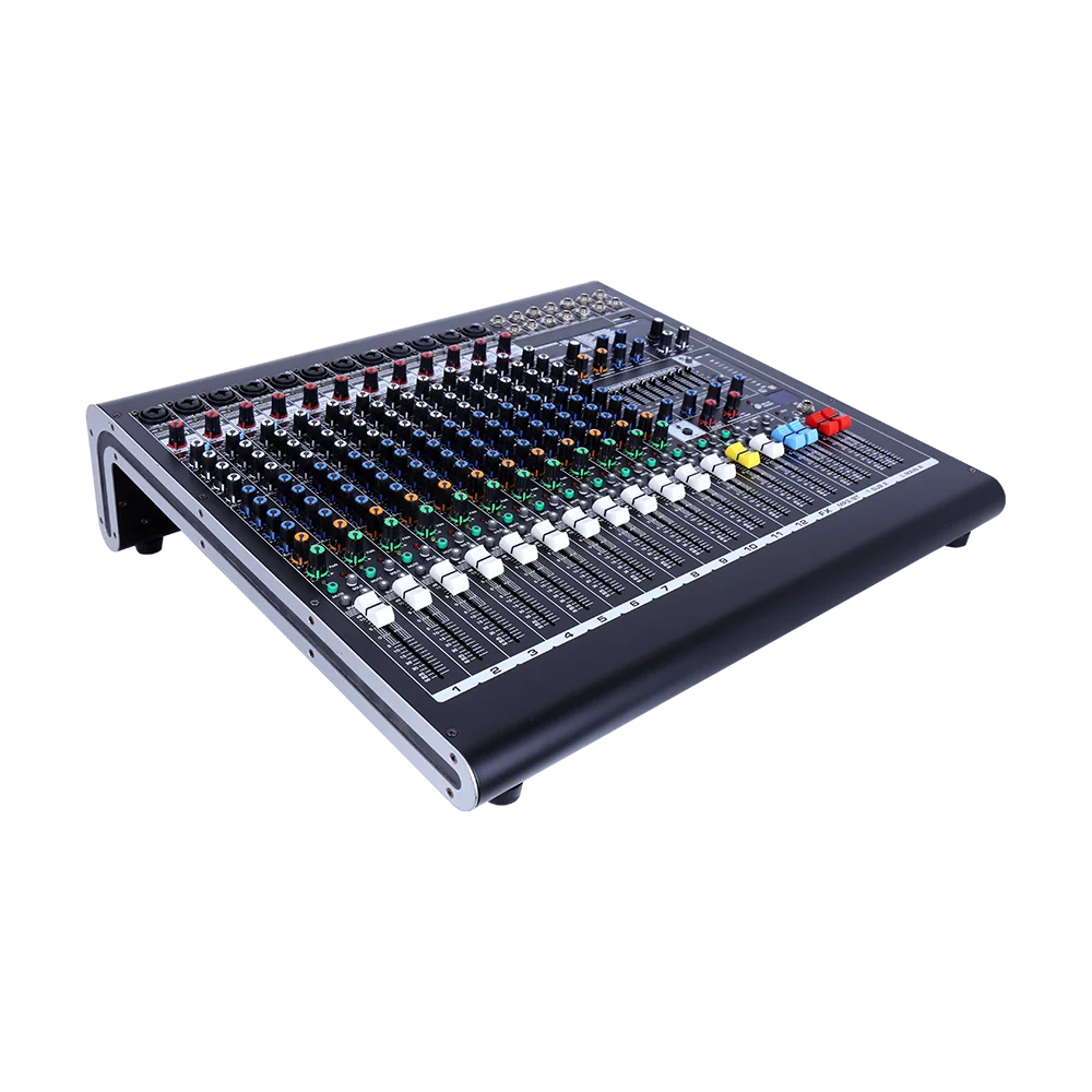 AMC series large-scale professional pure mixing consoles 99 digital effects 4 auxiliary outputs 9 segment balanced mixing consol