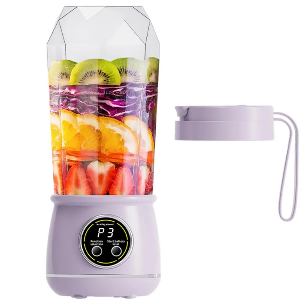 Wireless Electric Juice Maker 10 Blades Large Capacity Handheld Blender Bottle 3 Gears Juicing Cup Electric Juice Blender Cup