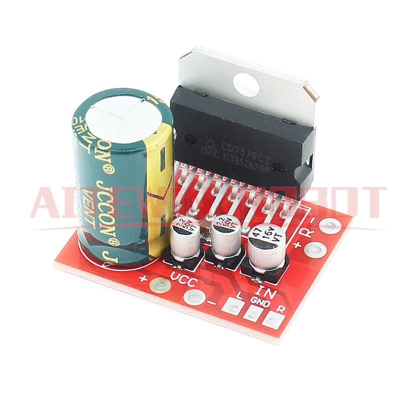 Amplifiers Audio Amplificador  TDA7379 CD7379 Power Amplifier Board 38W X 2 DC Stereo Amp Dual channel high power stereo