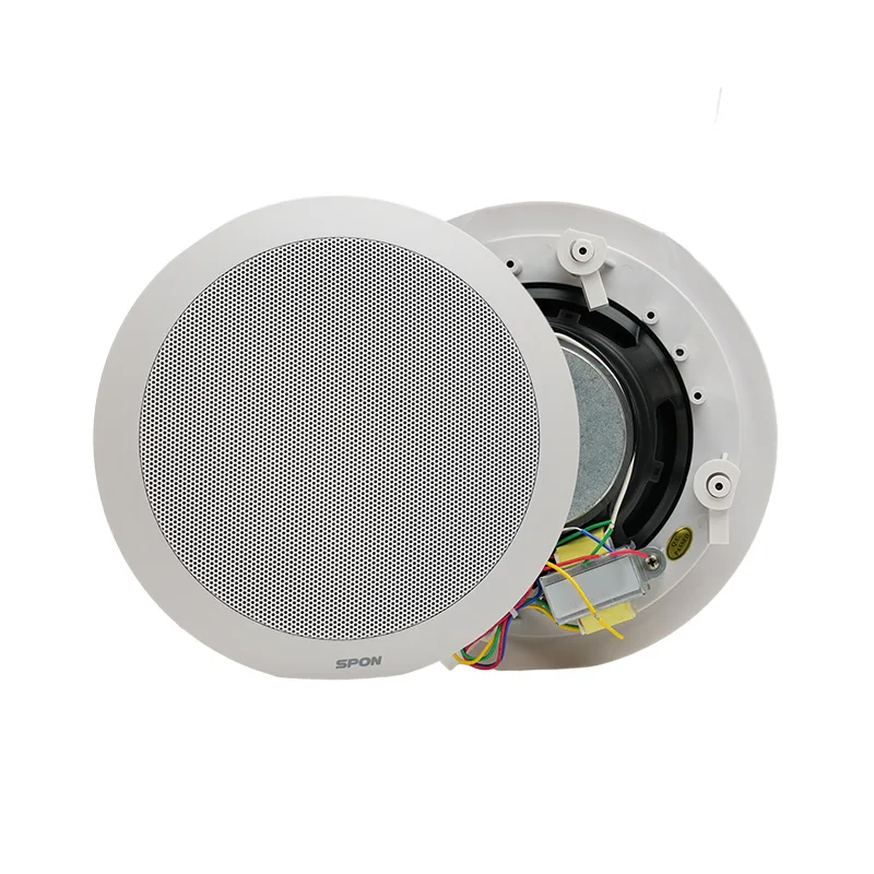 

6W 12W 25w Anti-lock Brake System Ceiling Passive Speaker with 100 Volt Transformer