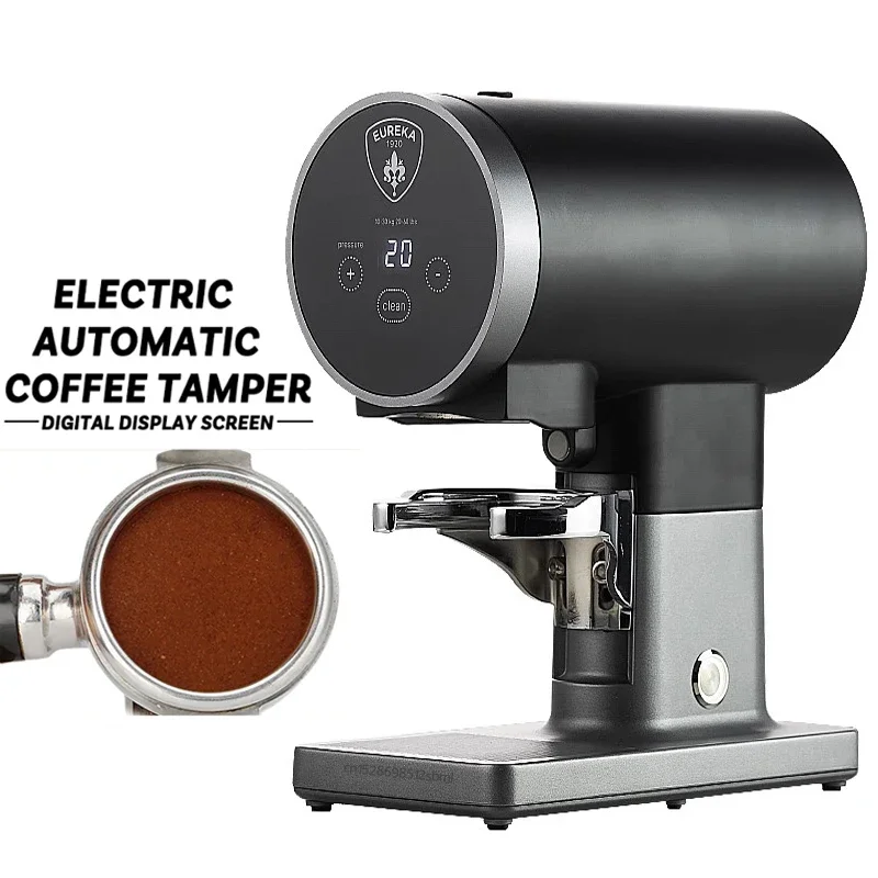 Tamper 58mm Automatic Electric Coffee Tamper Commercial Coffee Powder Hammer Stainless Steel Flat Press Electric Powder Press