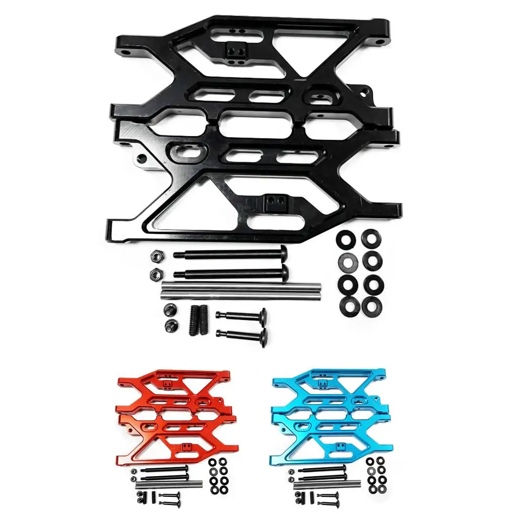 Brazo de suspensión inferior trasero mejorado de aleación de aluminio para 1/7 6S RC pieza de coche accesorios de coche piezas de repuesto