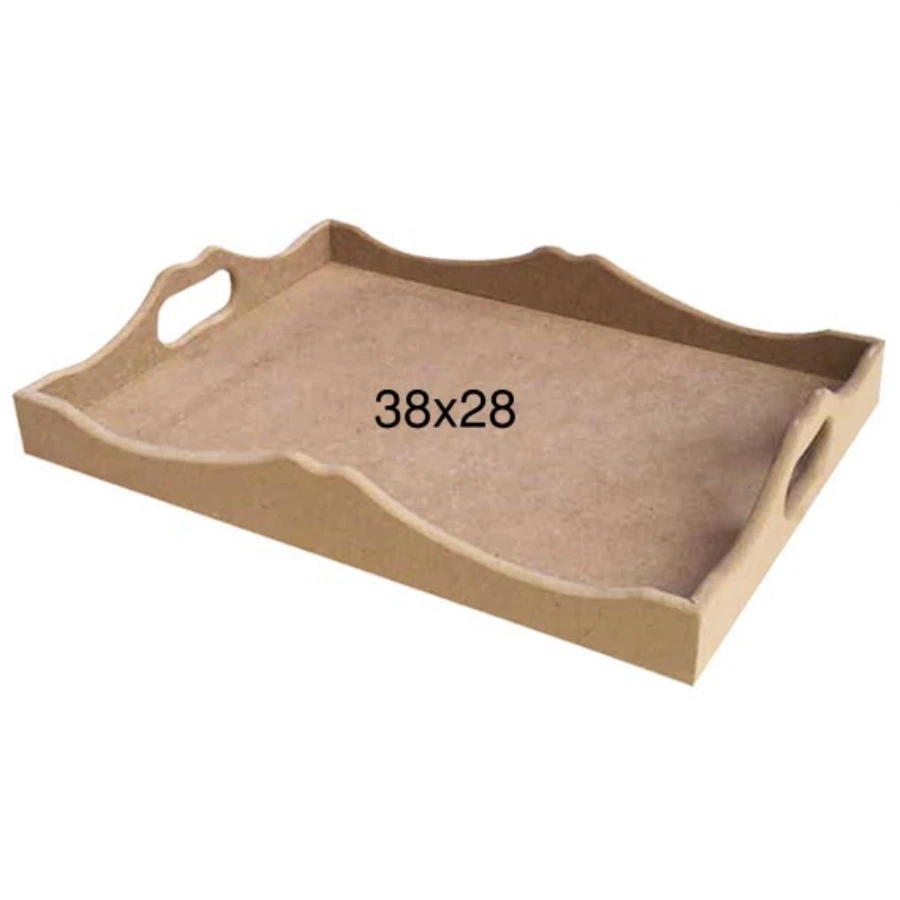 T716 Ortabot Tray, Hobby Wood Painting Mdf Tray