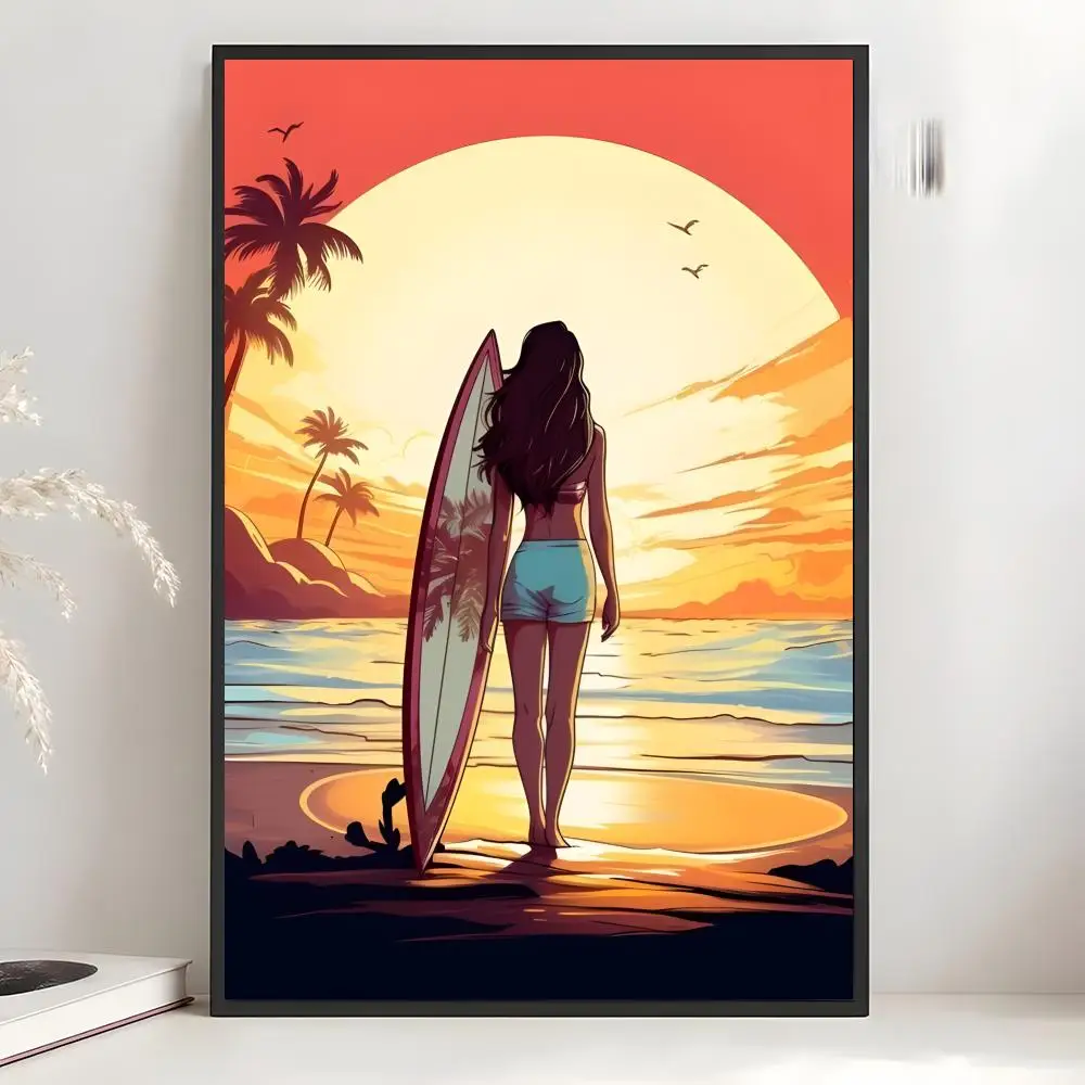 Art Concept Art Combi Van Poster Art Wall Decor, Indoor Outdoor for Collectors
