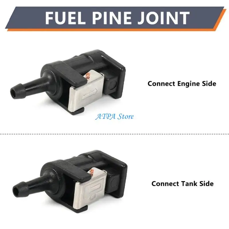 

U13C Repair Accessories Marine Engine Line Разъем для 8 -миллиметрового разъема топливной линии высокой