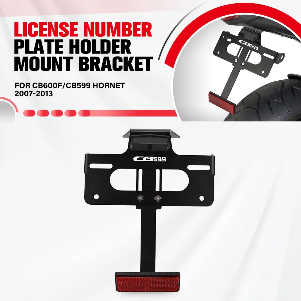 

For Honda CB600F/CB599 Hornet 2007-2013 CB 600F CB 599 HORNET Motorcycle Tail Tidy Fender Eliminator Kit License Plate Holder