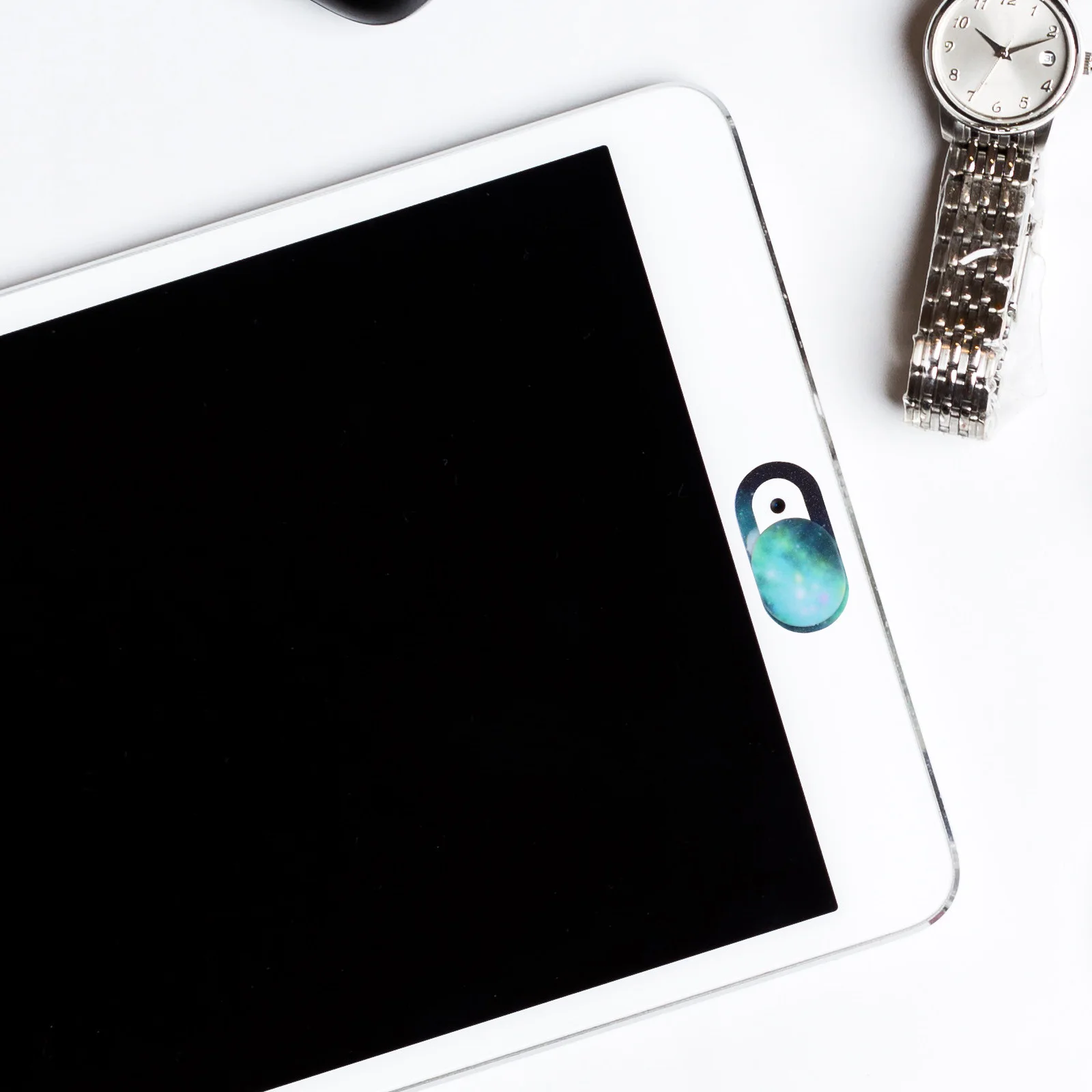 6 قطع من غطاء الخصوصية لكاميرا الويب، واقي نمط إبداعي لأجهزة الكمبيوتر المحمول والكمبيوتر المكتبي وغطاء كاميرا الويب المنزلق #5