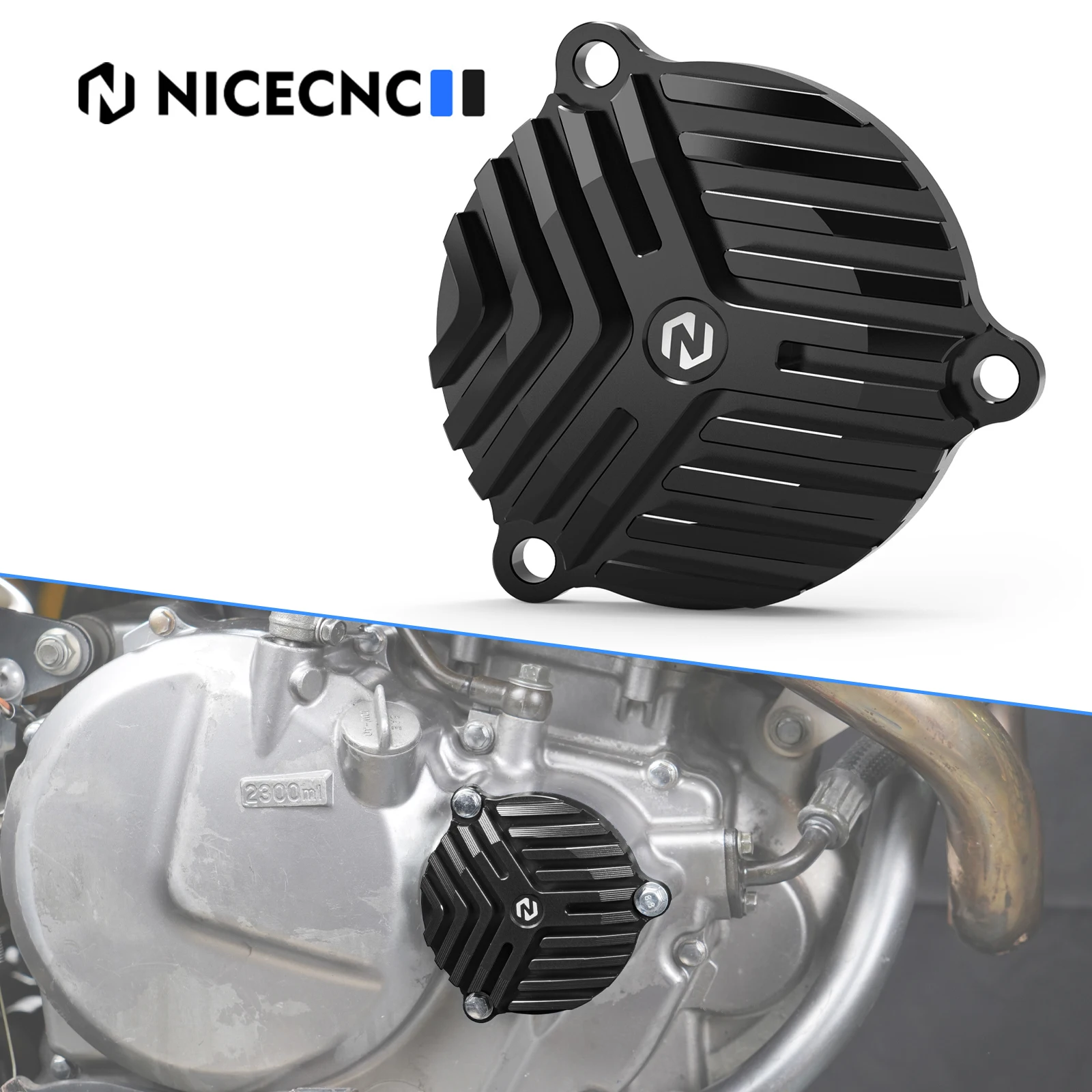 

For 1996-2023 2024 Suzuki DR650 DR650S DR650SE Oil Filter Cover Cooling Finned Oil Filter Cap