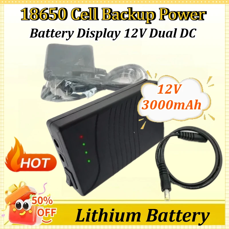 New 12V 3000Mah Lit…