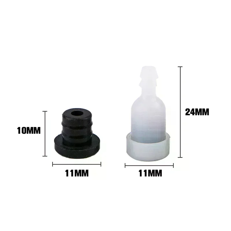 For New 5pcs Fuel Tank Breather Vent Air Check Valve Chainsaw Brush Cutter 4500 5200 High Quality Material