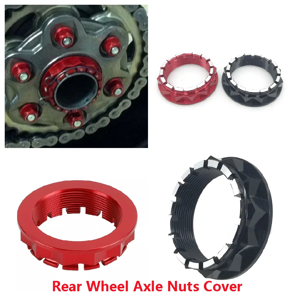 Fits for Ducati V4 Multistrada 1260 1260S Pikes Peak 1200 S GT 2010-2024 Motorcycle 55MM Ducabike Rear Open Wheel Side Large Nut