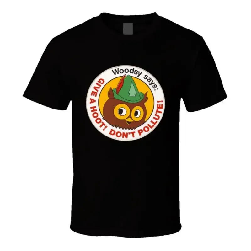 Woodsy The Owl Don't Pollute Environment Retro T Shirt